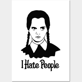 I Hate People Posters and Art